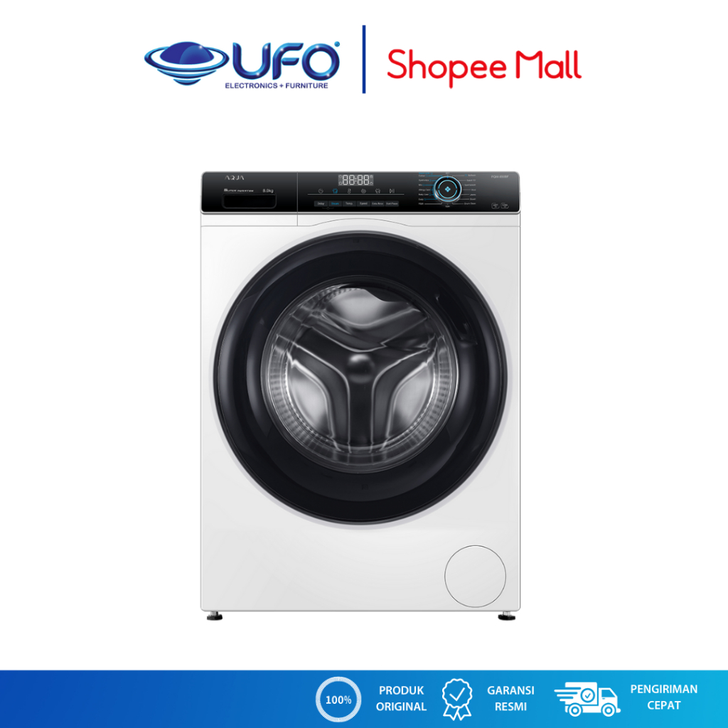 Aqua Mesin Cuci Front Loading 8 Kg FQW850BF