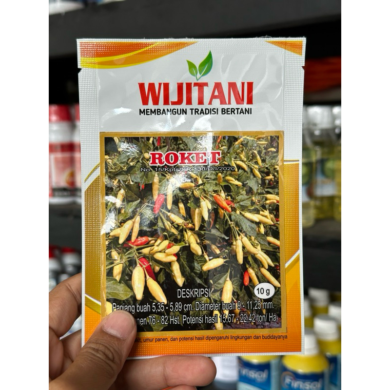 Benih cabai rawit Roket 10 gr
