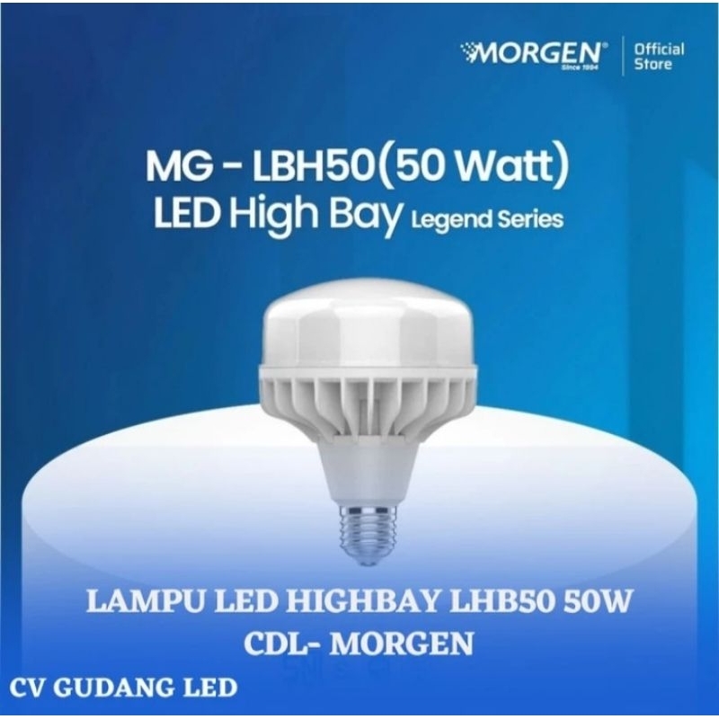 LAMPU LED HIGHBAY LHB50 50W CDL- MORGEN