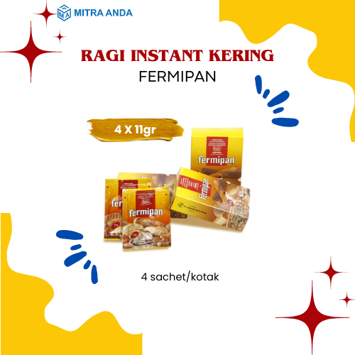 

Ragi Instant Kering Fermipan @4x11gr