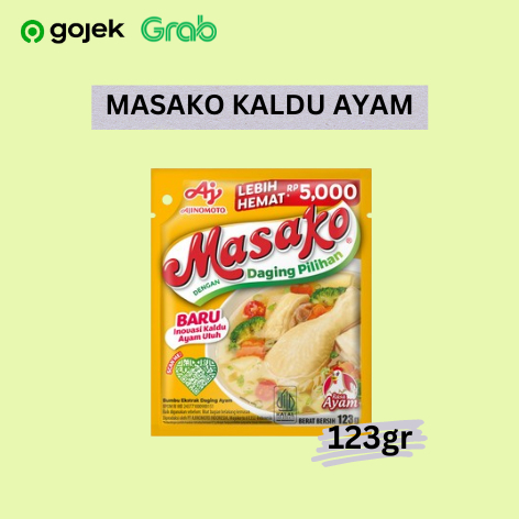 

Masako Kaldu Penyedap Rasa Ayam 123 Gram