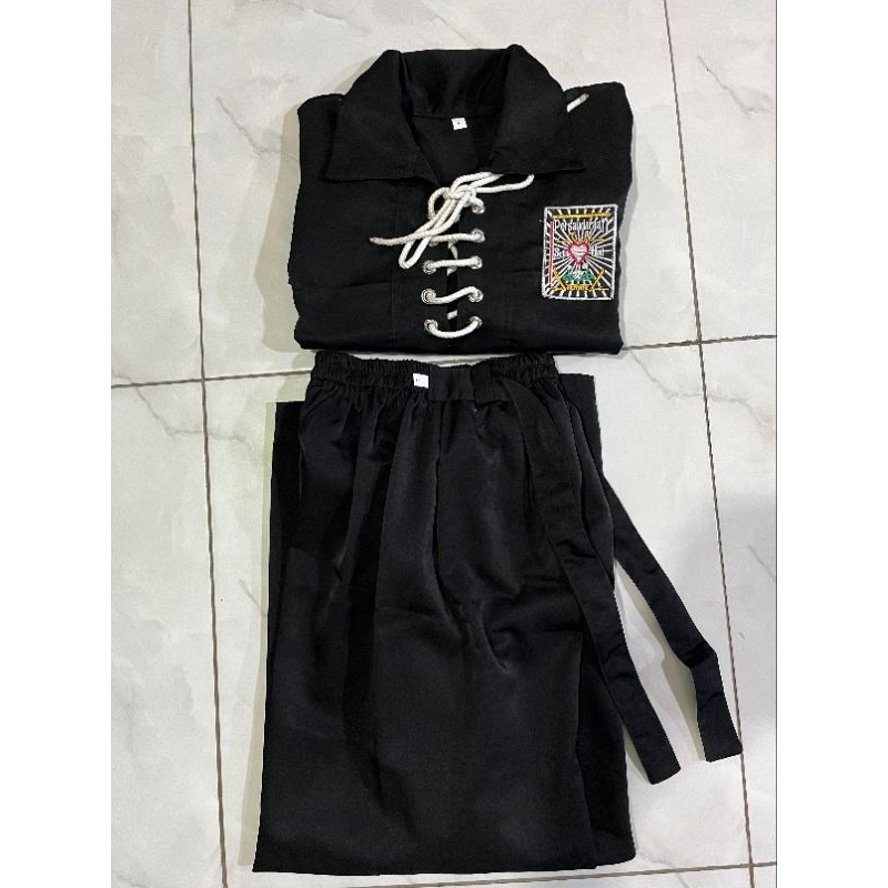 Sakral Silat / Seragam Pencak Silat Warga PSHT - Baju Celana PSHT Kancing