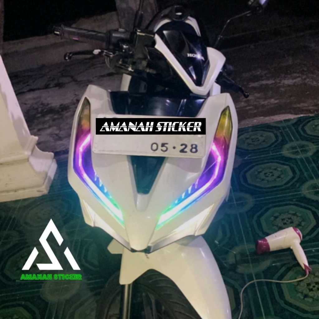 Stiker Alis Vario 125 / 150 new RGB Pelangi /Sticker vario (flash sale)