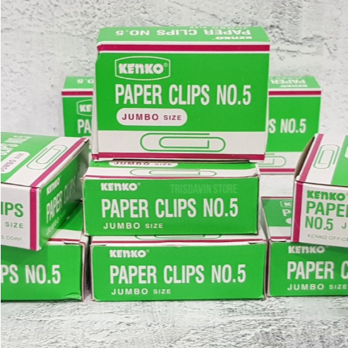 

KENKO - Paper Clip JUMBO Kertas No 5 Trigonal