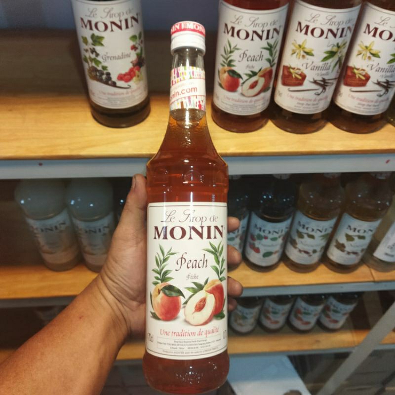 

Promo Habiskan Stok Syrup Monin Peach 700 Ml