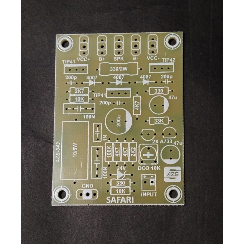 PCB Driver SAFARI Mini Fiber FR4