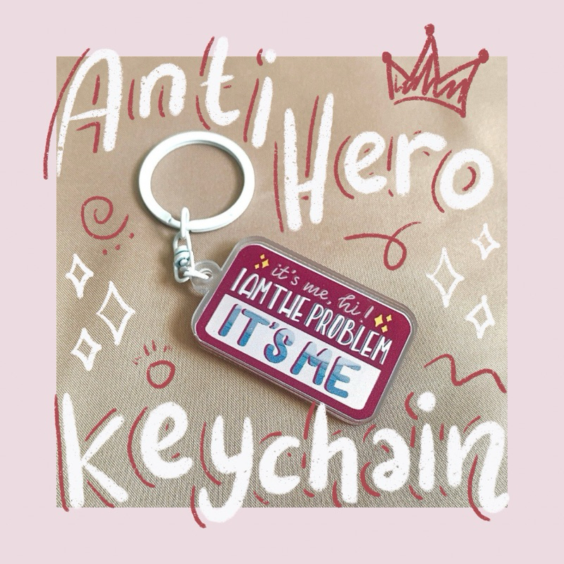 Anti Hero Acrylic Keychain