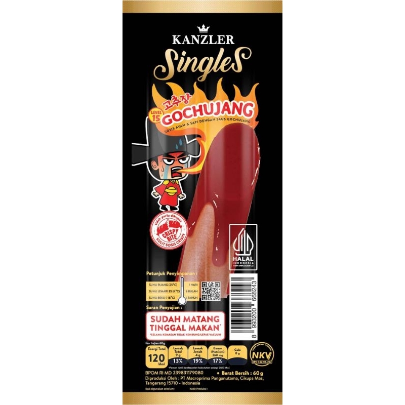 

Kanzler Sosis Single Gochujang