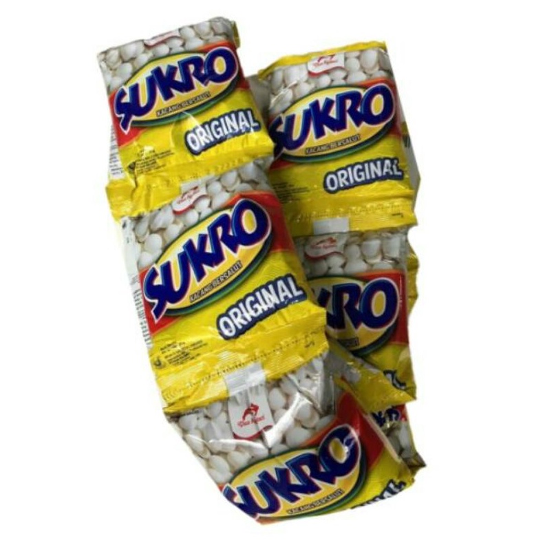 

UPGRADE Kacang Sukro Dua Kelinci Renteng Isi 1pc 11gr Sukro Original