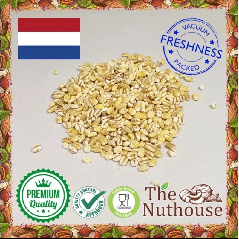 

Pearl Barley / Biji Jali Jali [Natural Organic] 1kg