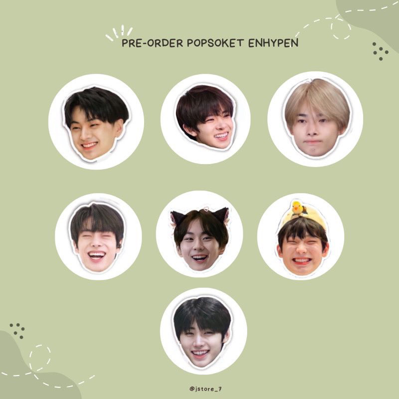 Popsocket kpop enhypen