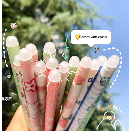 

Pulpen Gel Tinta Bisa Di hapus - Bolpoin Gel Erasable