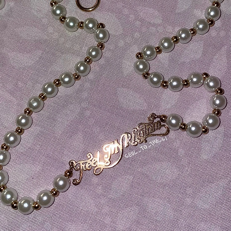 [OFFICIAL/NO PHOTOCARD/READ DESC] Red Velvet ‘Feel My Rhythm’ SGS exclusive necklace MD — RV reve ir