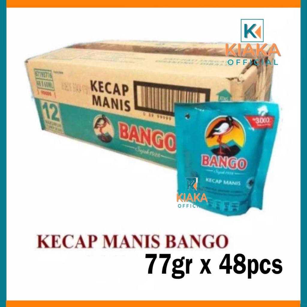 

Kecap Manis Bango 77g Isi 48 Pouch 1 Dus Karton