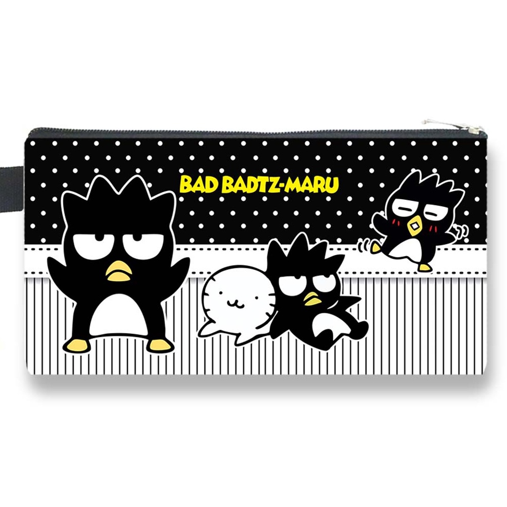 

TERBATAS Mini Case Bad Badtz Maru Hitam Organizer Pencil Case Tempat Pensil Travelling Organizer