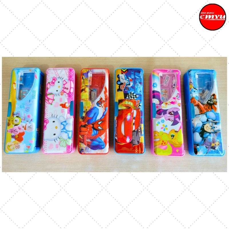 

Kotak Pensil Anak Magnet Karakter Jendela A-2220