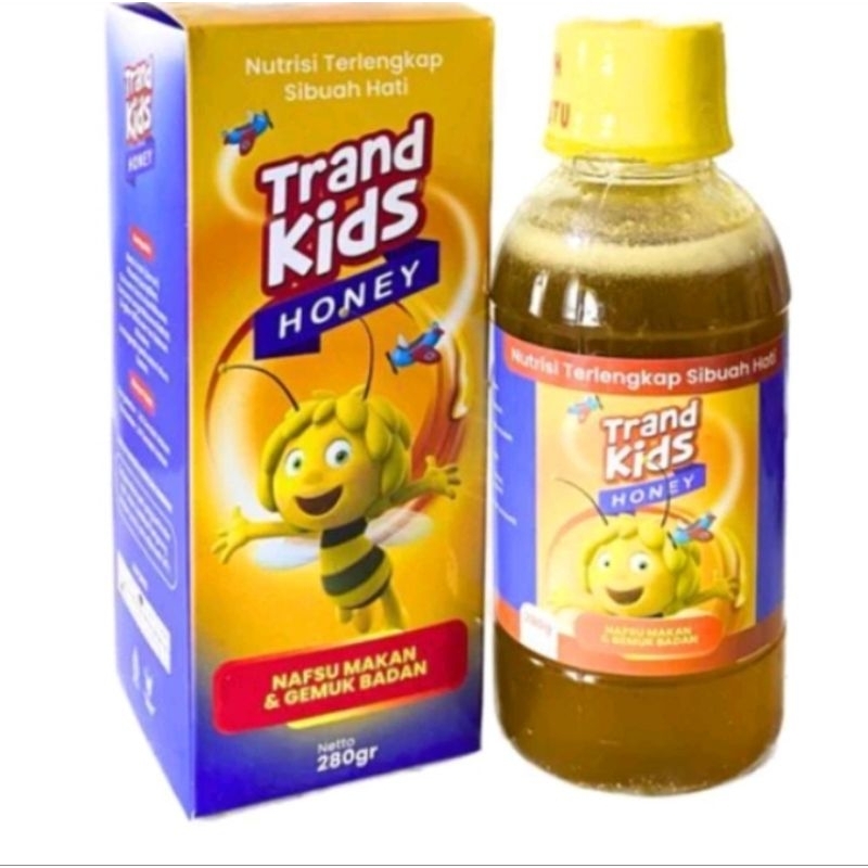 

TRAND KIDS HONEY 280 gr Madu Napsu Makan Anak Penggemuk Badan Anak