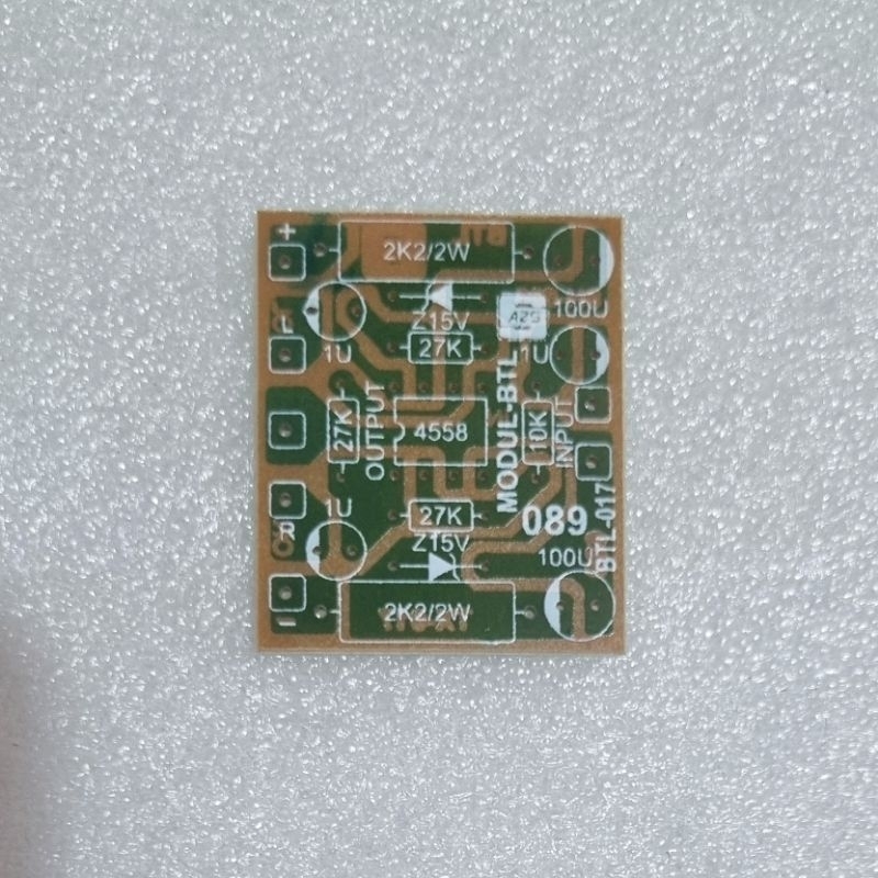 PCB Driver Modul BTL Pertinak
