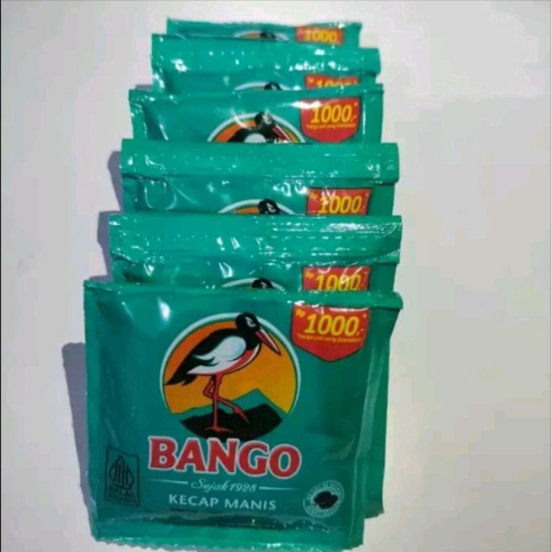 

BANGO KECAP MANIS SACHETNetto 25gr 1 renceng 12 sachet