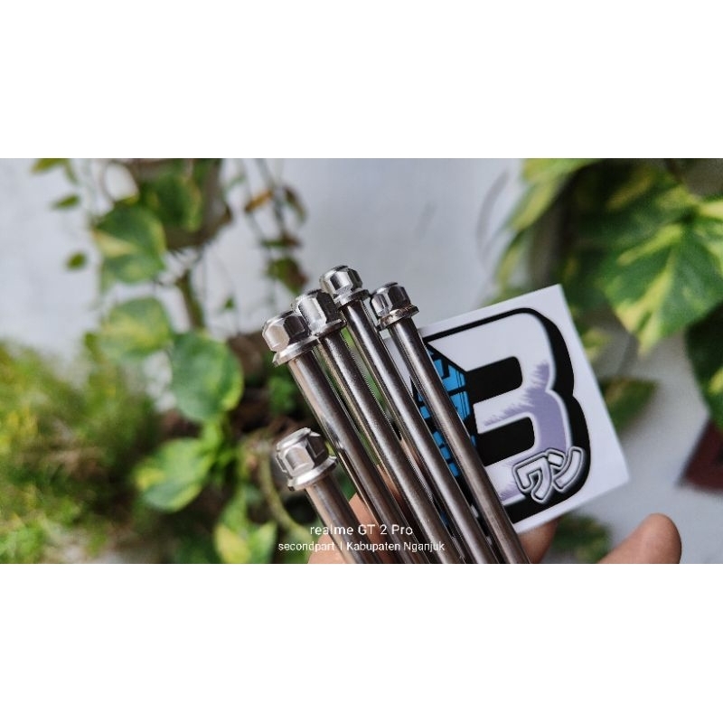 baut block blok megapro tiger crf diablo 250cc by Bone original