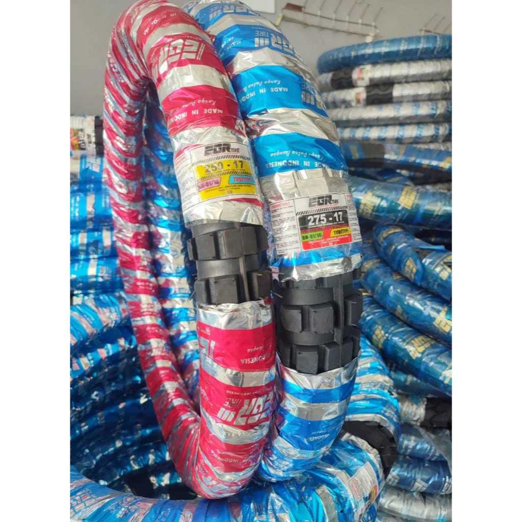 ban cross ring 17 ukuran 250 ring 17 dan 275 ring 17 sepasang depan belakang