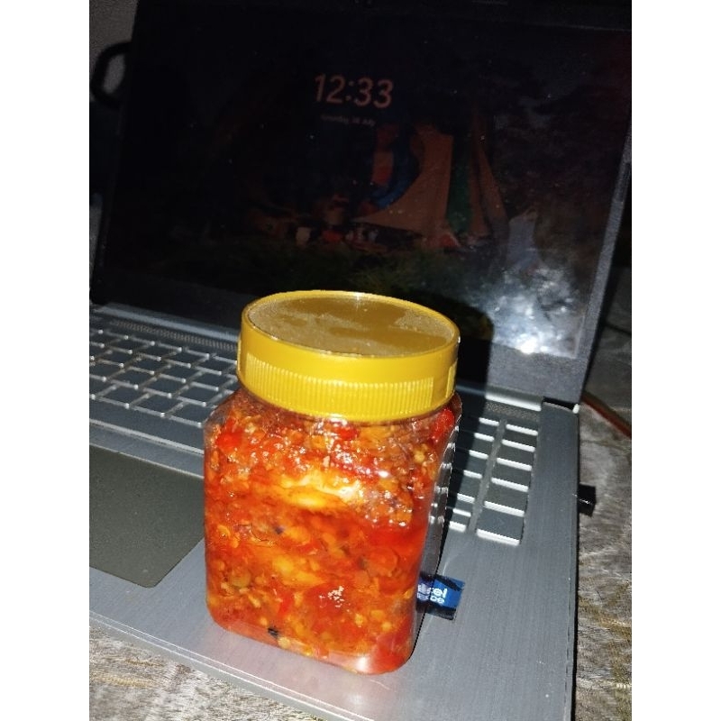 

sambel terasi rumahan 200 gram