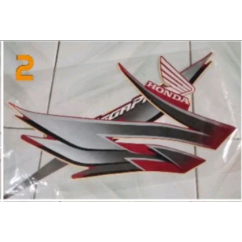 stiker striping Megapro Primus Megapro new 2008-2009