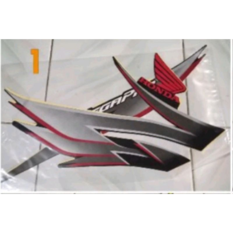 stiker striping Megapro Primus Megapro new 2008-2009