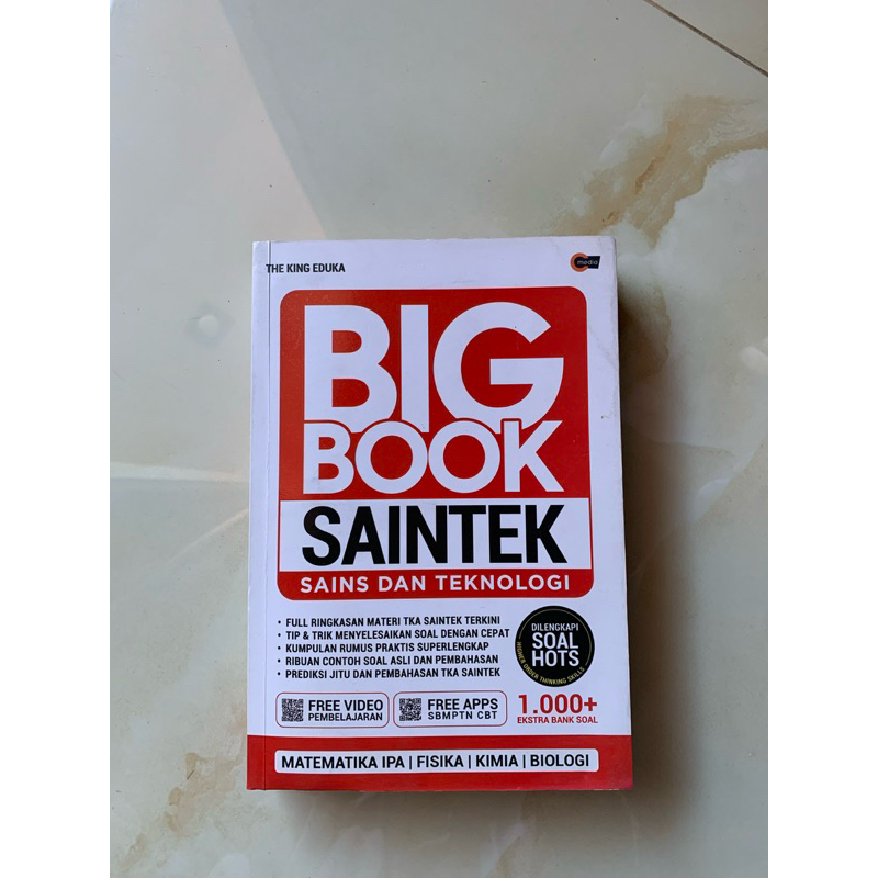 Preloved big book saintek