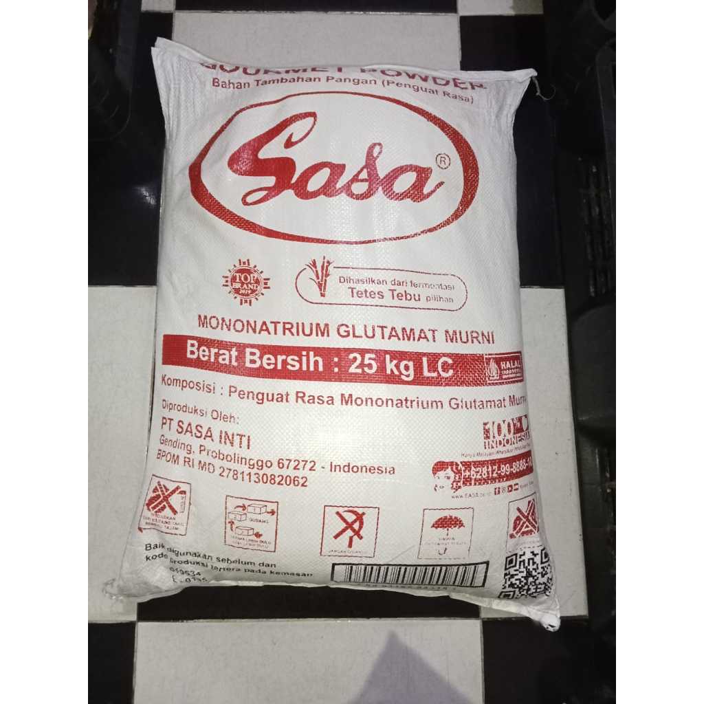 

SASA MSG LC BULK 25 kg / Karung