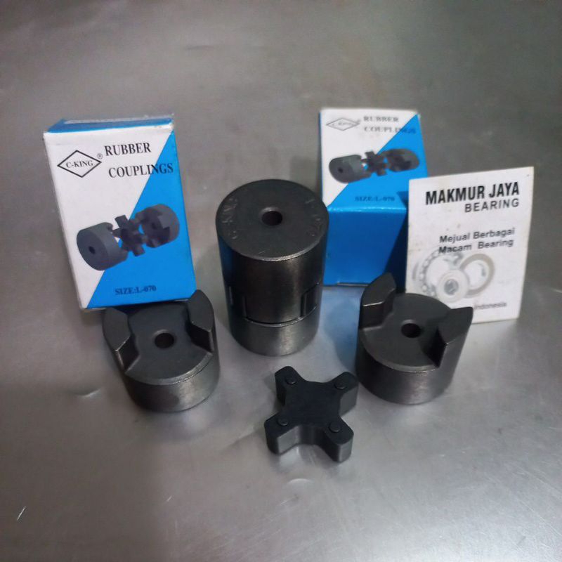 COUPLING L-070/KOPLING L 70 C-KING RUBER