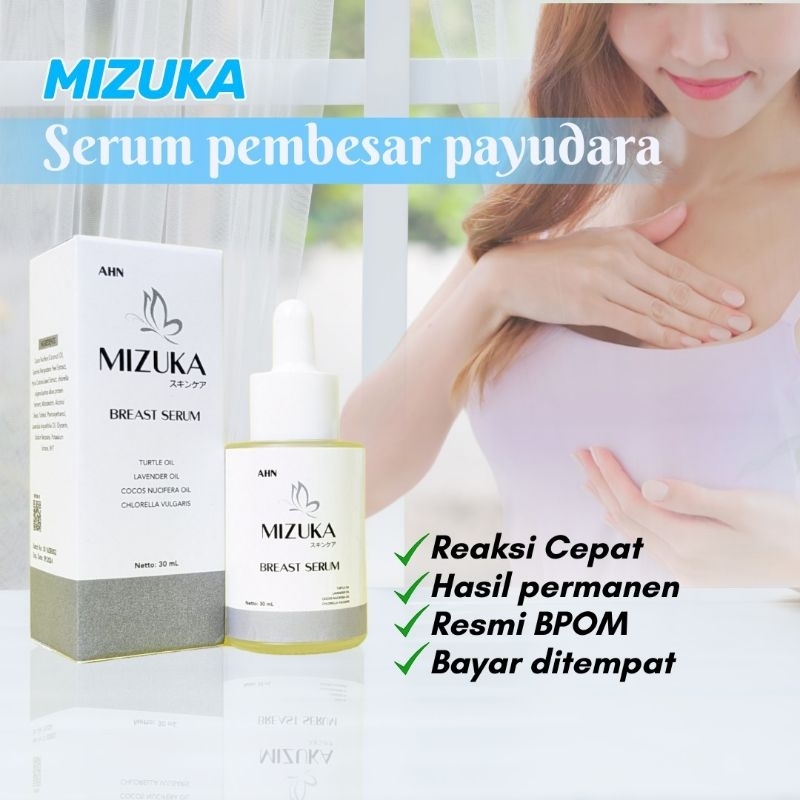 PAKET AMPUH.. Mizuka Sabun dan Mizuka Breast Serum Paket Perawatan Payudara