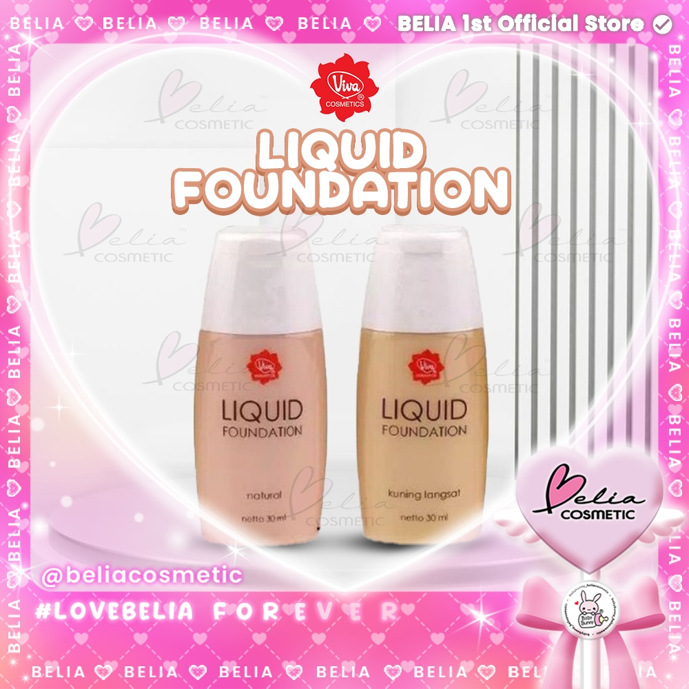 ❤ BELIA ❤ VIVA Liquid Foundation 30mL ( alas bedak viva )