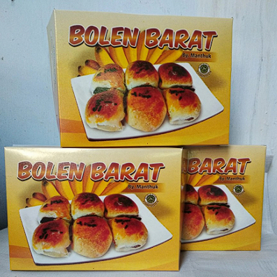 

Bolen Pisang Coklat isi 6 Pia Barat khas Magetan