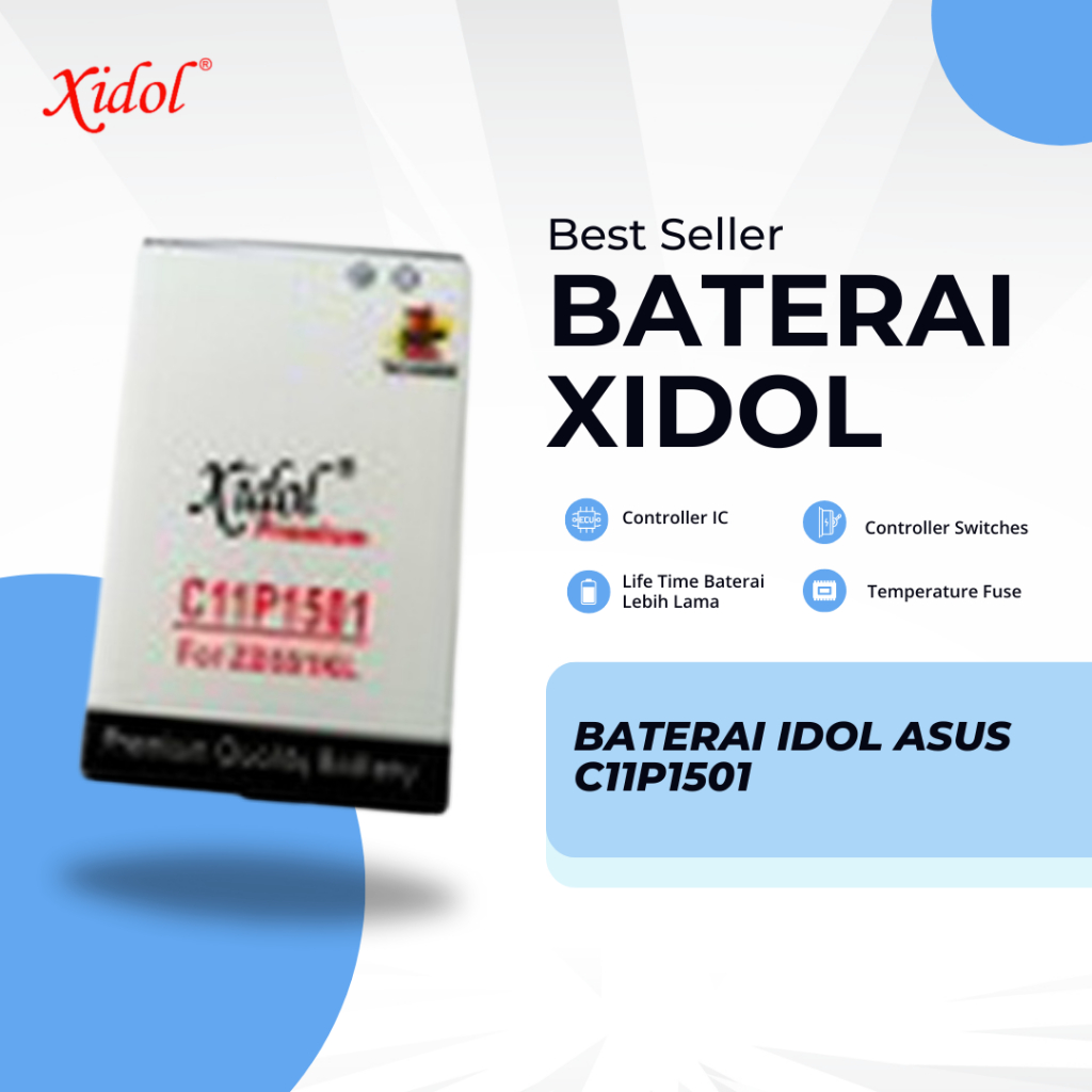 BATERAI XIDOL untuk ASUS C11P1501 PREMIUM BERGARANSI