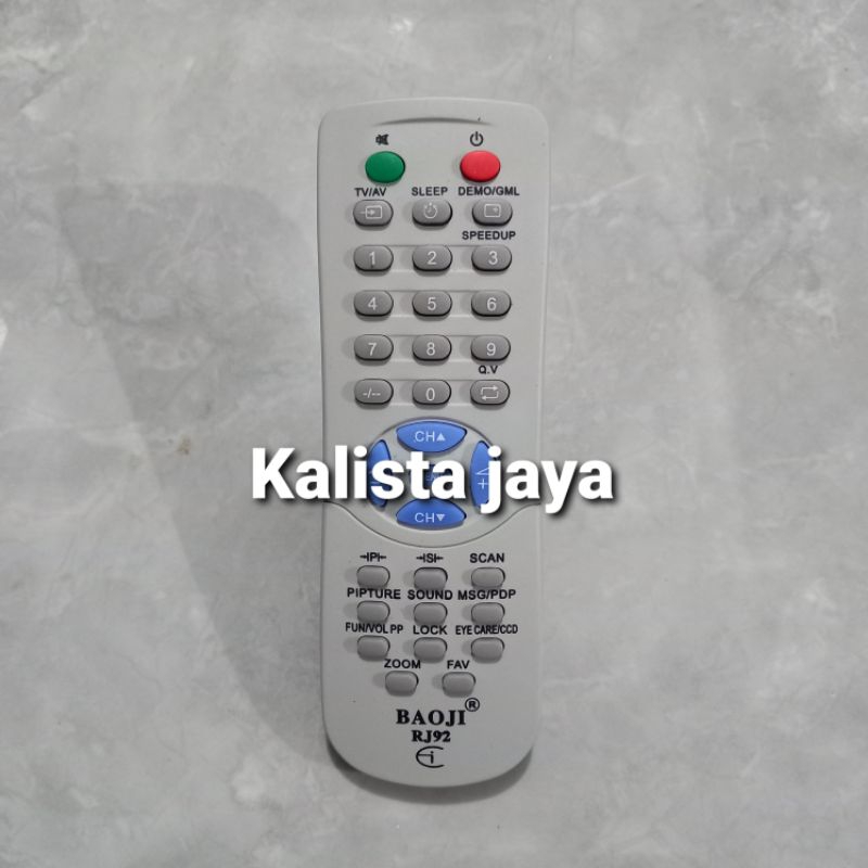 REMOTE REMOT TV SANKEN TABUNG MULTI