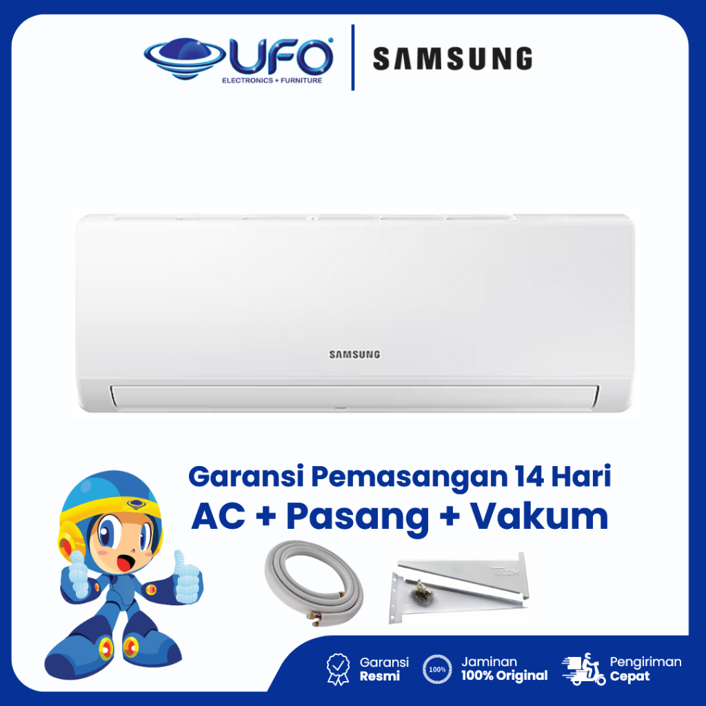 AC Samsung 2 PK Split Alpha Inverter AR18AYHLAWKNSE