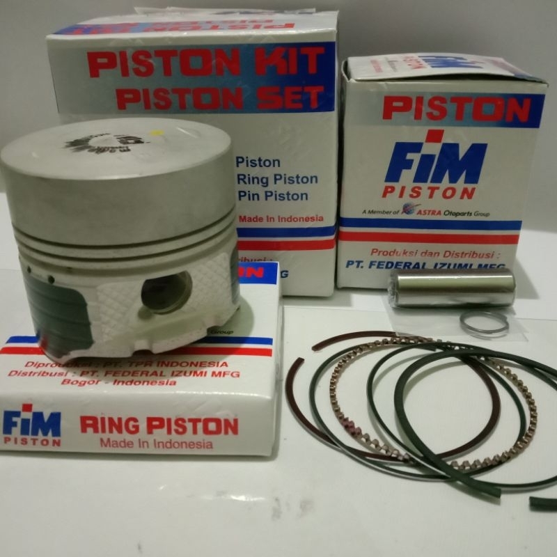 Piston Kit FIM Jupiter Z, Vega R pen/pin 13 Custom Dome Mentah 53.5 53.75 54 54.5 54.75 55 55.25 mm