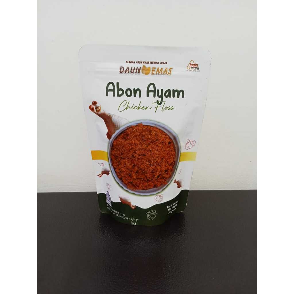 

Abon Ayam Daun Emas 100g - Lauk Pendamping Nasi | Lezat | Chicken Floss | Daging Asli | Siap Makan