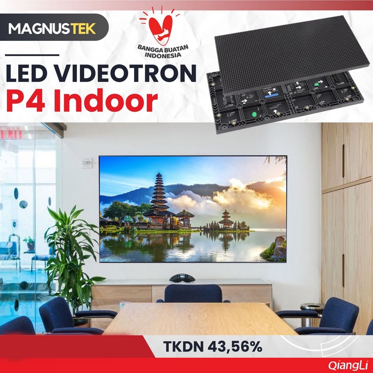 MAGNUSTEK LED VIDEOTRON P4 INDOOR WALLMOUNT DISPLAY