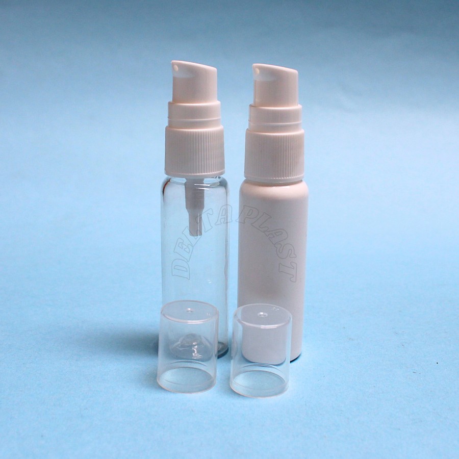 botol treatment pump 30ml - treatment pump putih AR