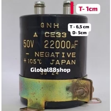 ELCO ECO ELKO KAPASITOR CAPACITOR 22000uf/50v 22000uf 50v 22000 50 JAPAN