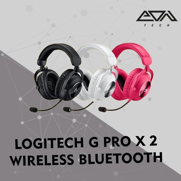 Logitech G PRO X 2 LIGHTSPEED Bluetooth Wireless Gaming Headset