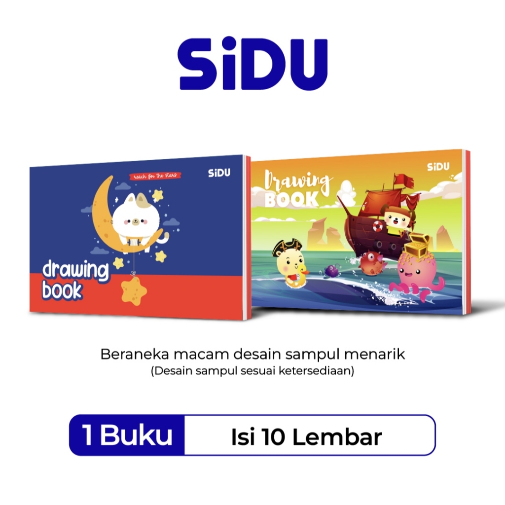 

SiDU Buku Gambar A4 - 5 Buku