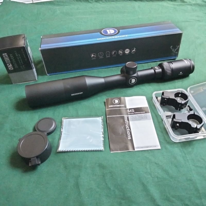 RB Teleskop Discovery MS 3-9x40 Tahan Air Plus Sunhed