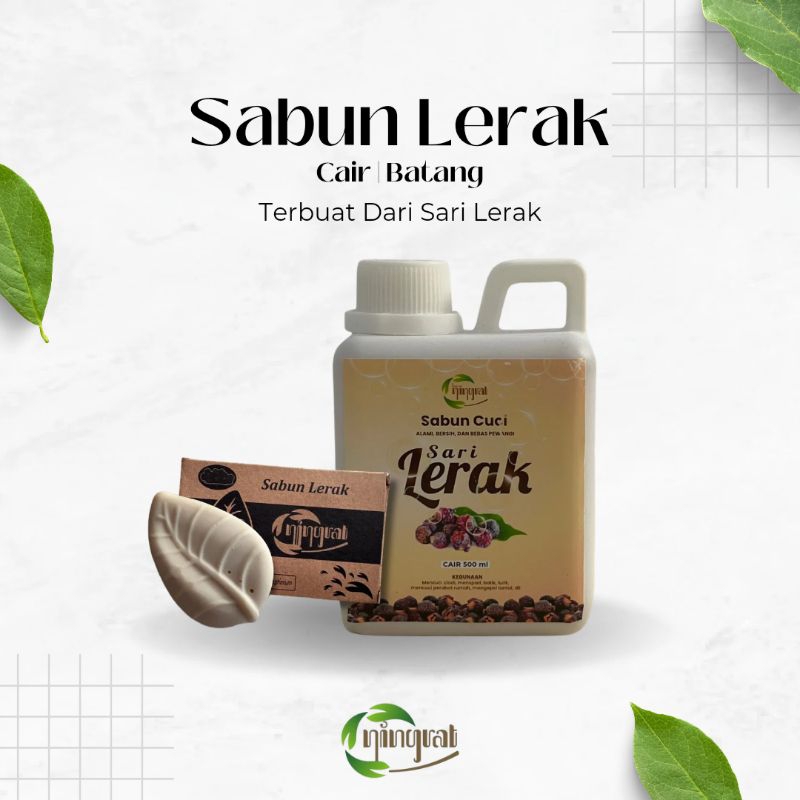 Sabun Lerak Ningrat | Sabun Lerak Batang | Sabun Alami Lerak Cair | Sabun Ramah Lingkungan