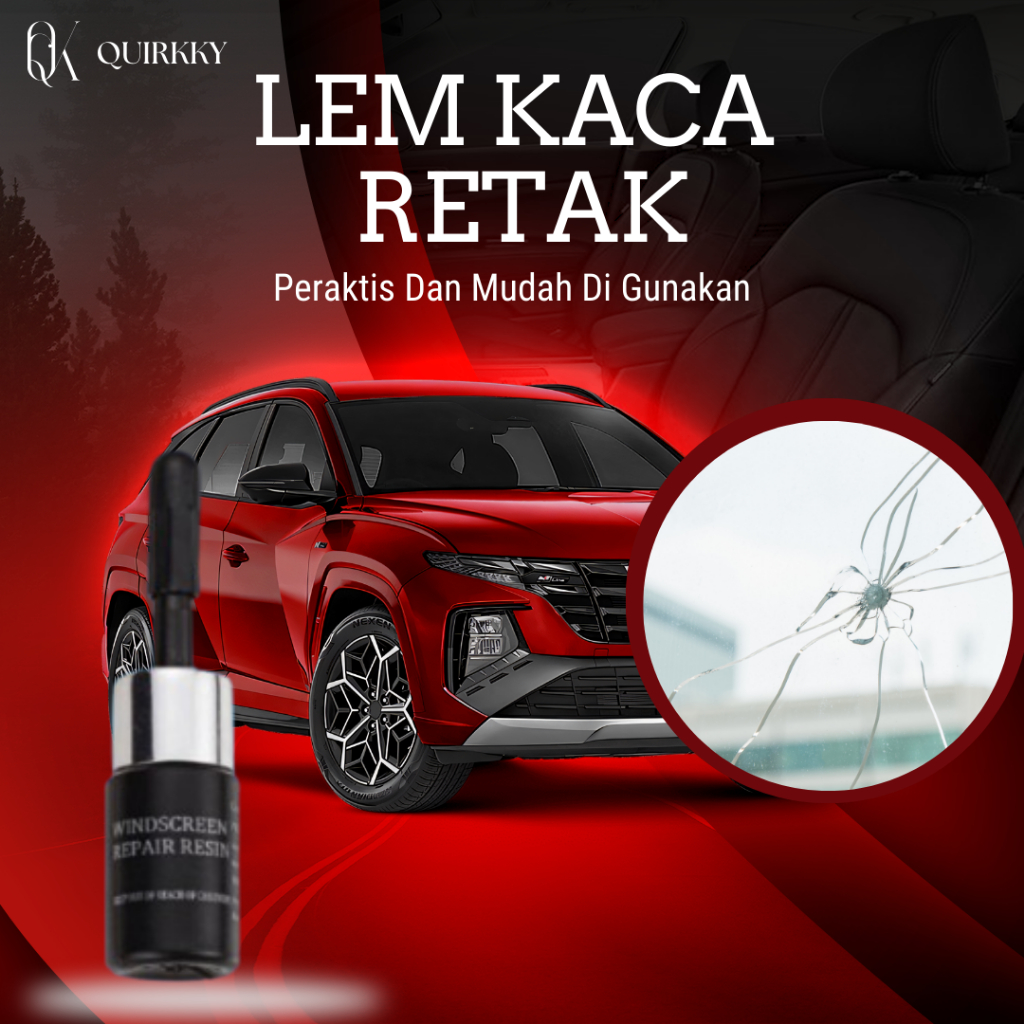 Lem Kaca Mobil Retak Tanpa Bekas Lem Kaca Aquarium Retak Kaca Pecah