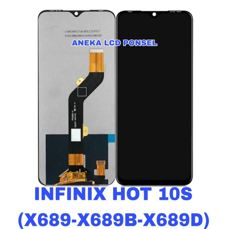 LCD+TOUCHSCREEN INFINIX HOT 10S (X689-X689B-X689D) FULLSET