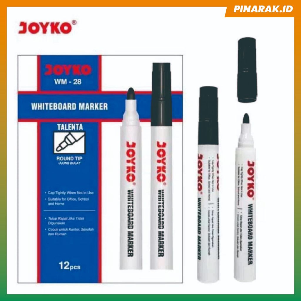 

Spidol Papan Tulis Joyko, Whiteboard Joyko WM-28