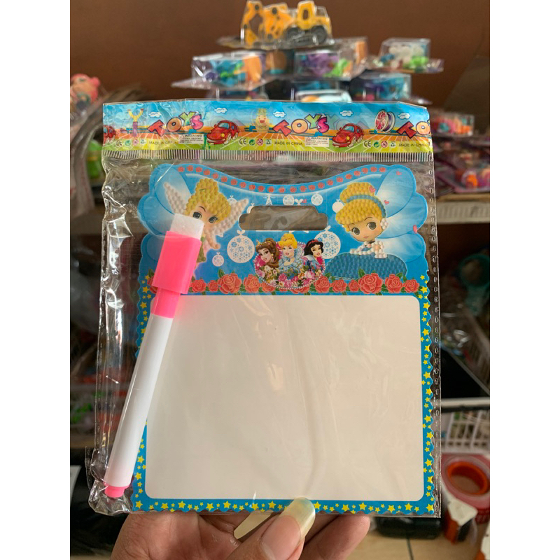 

mainan papan tulis set spidol + mewarnai / mainan edukasi anak murah
